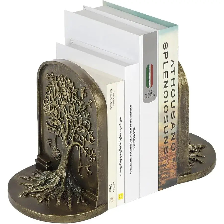 Vintage bronze bookend