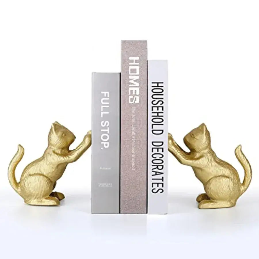 Vintage cat bookend