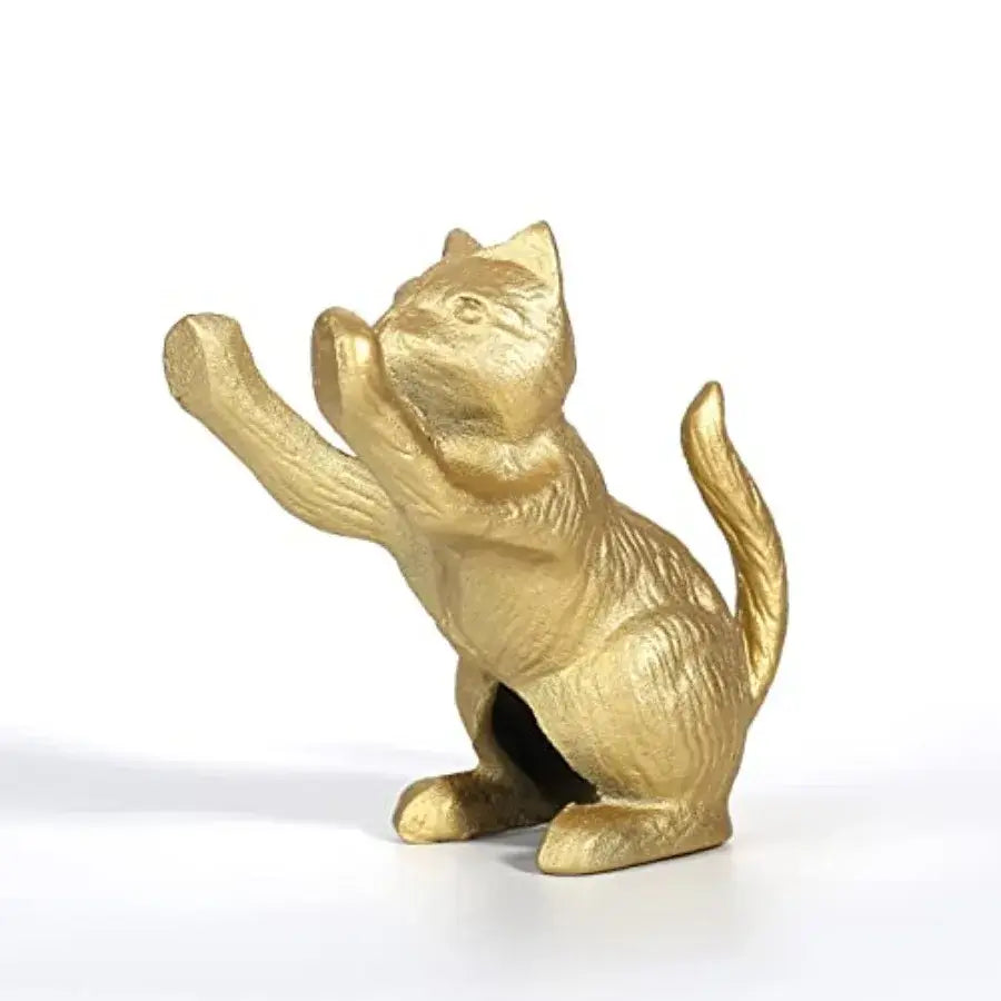 retro cat-shaped book end ideal for bookshelves
