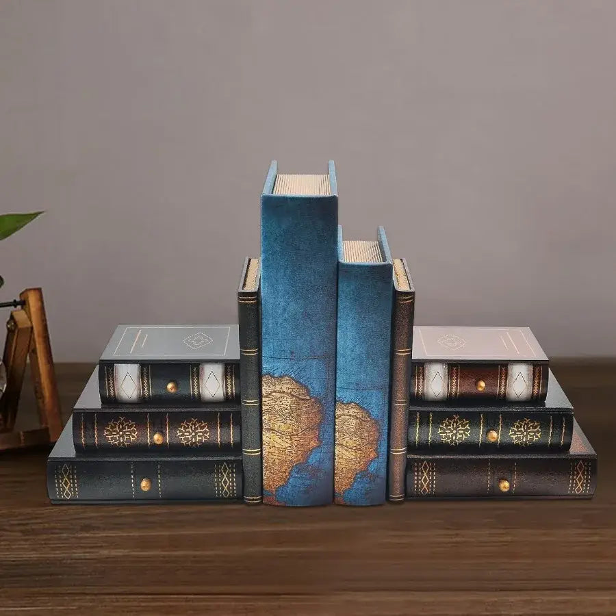 decorative bookend with vintage design
