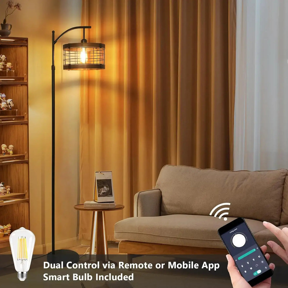 retro floor lamp design