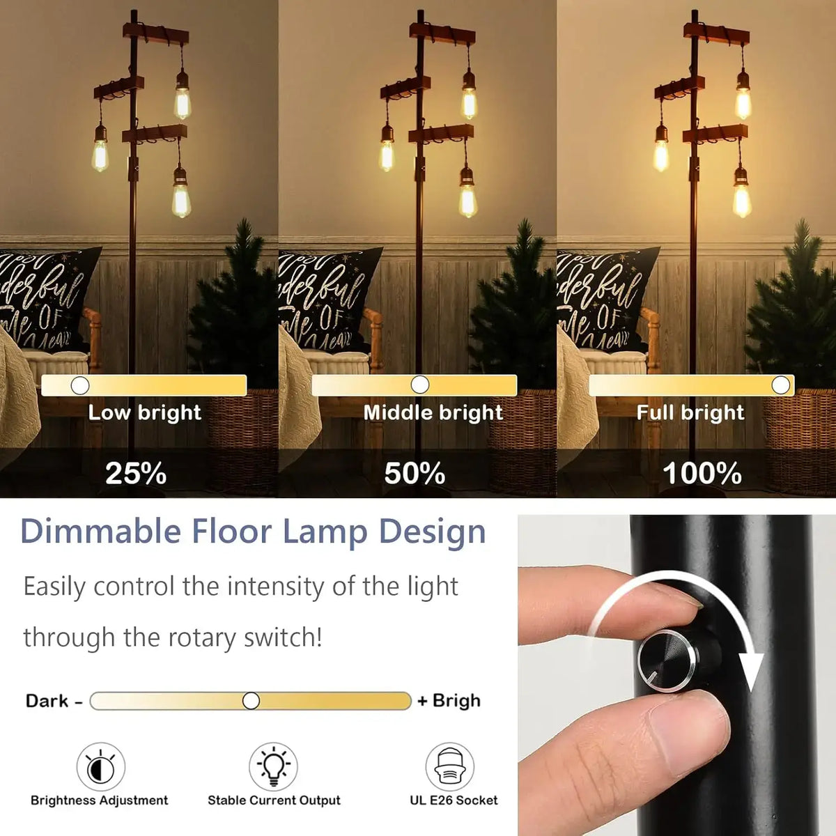 retro reading lamp for home