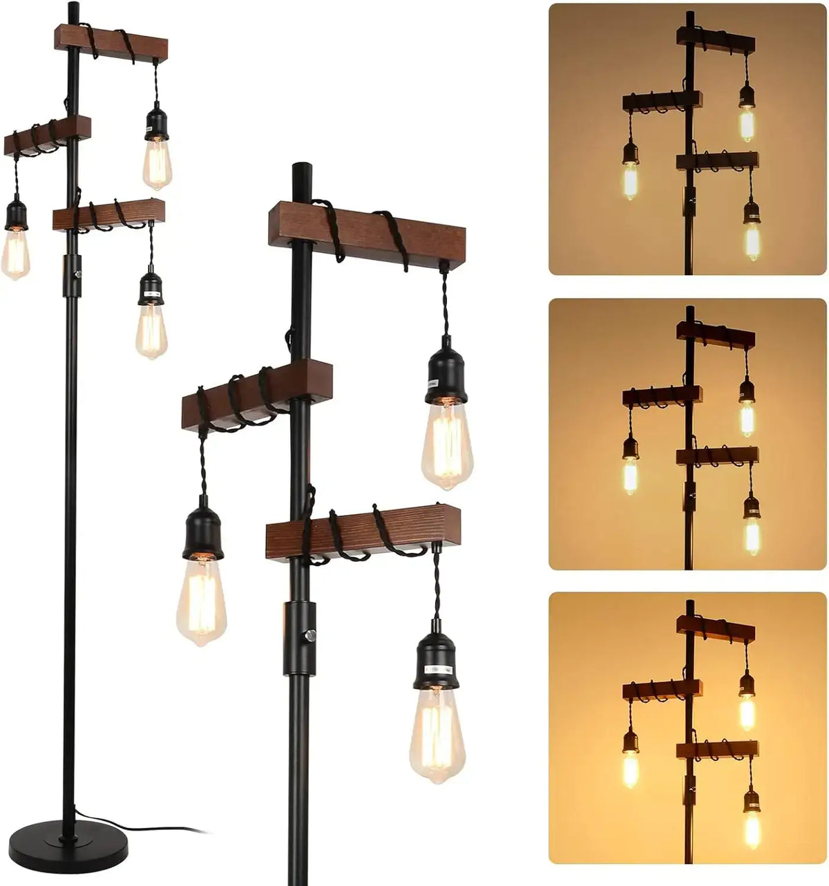 adjustable floor lamp vintage