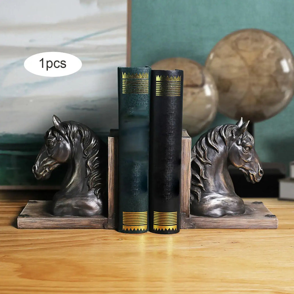 unique horse themed bookend