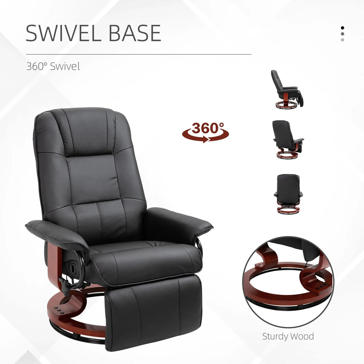 vintage leather armchair