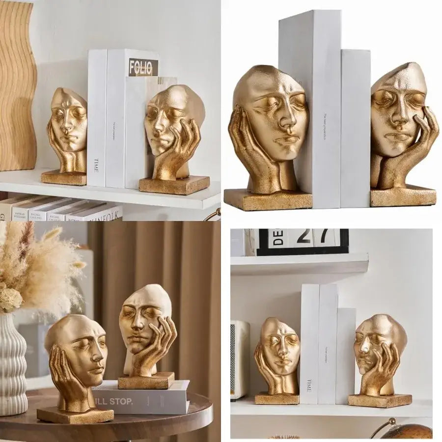 unique vintage bookend design for books