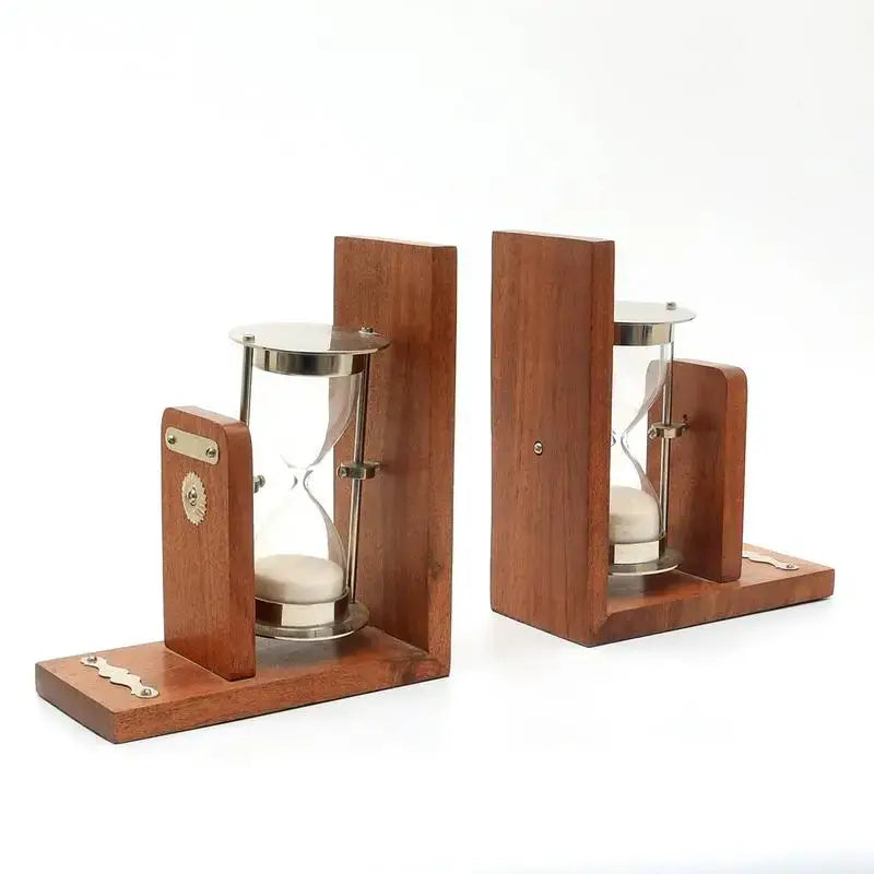Vintage wooden bookend