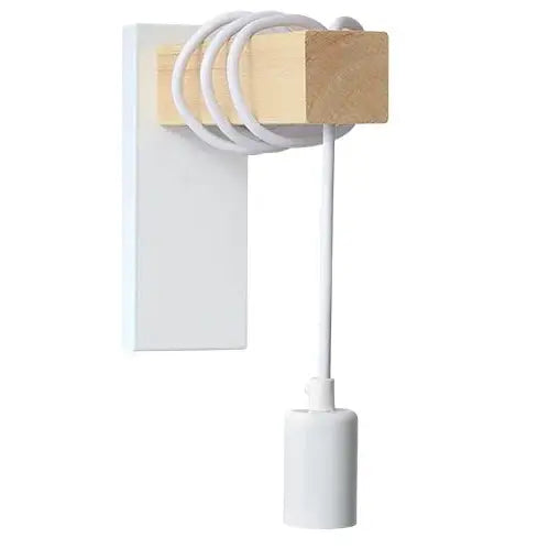 reading lamp mounted on the wall