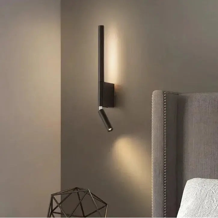 modern wall light with adjustable reading lamp