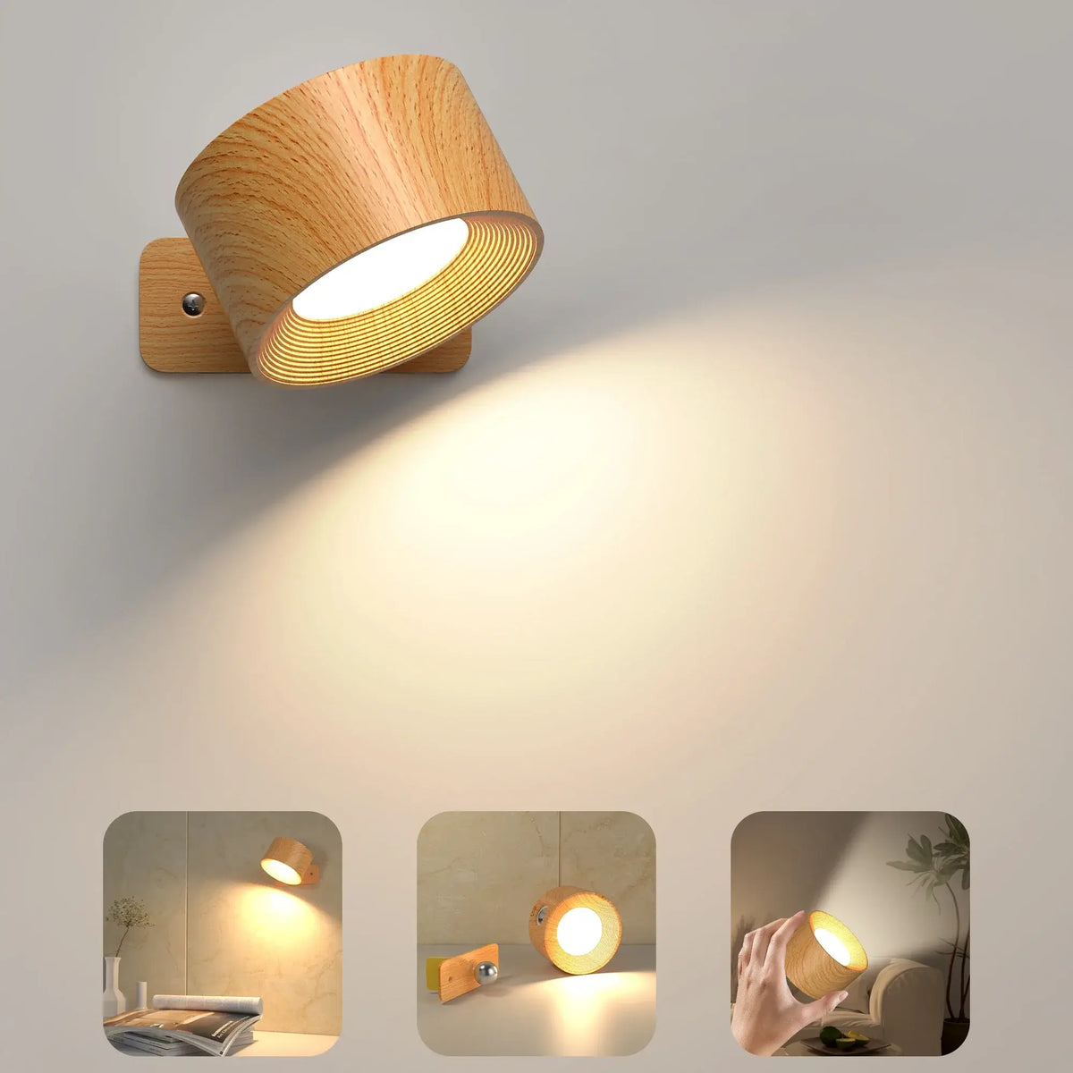 adjustable wall light for reading