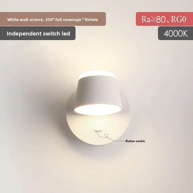 wall lamp designed for reading