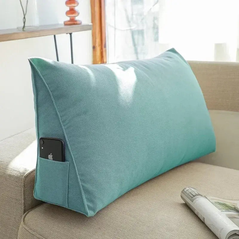 angle pillow for reading in bed