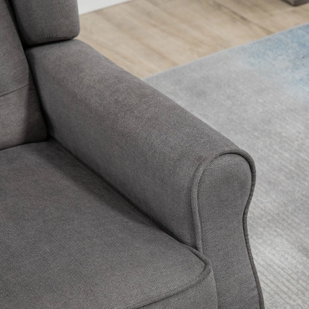 stylish reading wingback chair