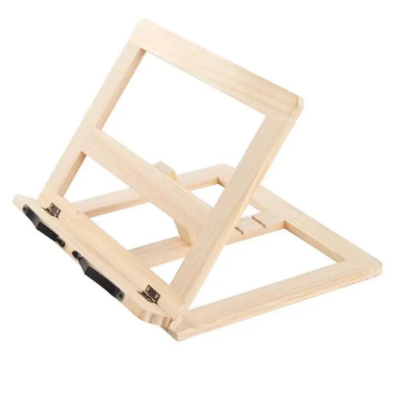 Wooden Book Holder for Desk