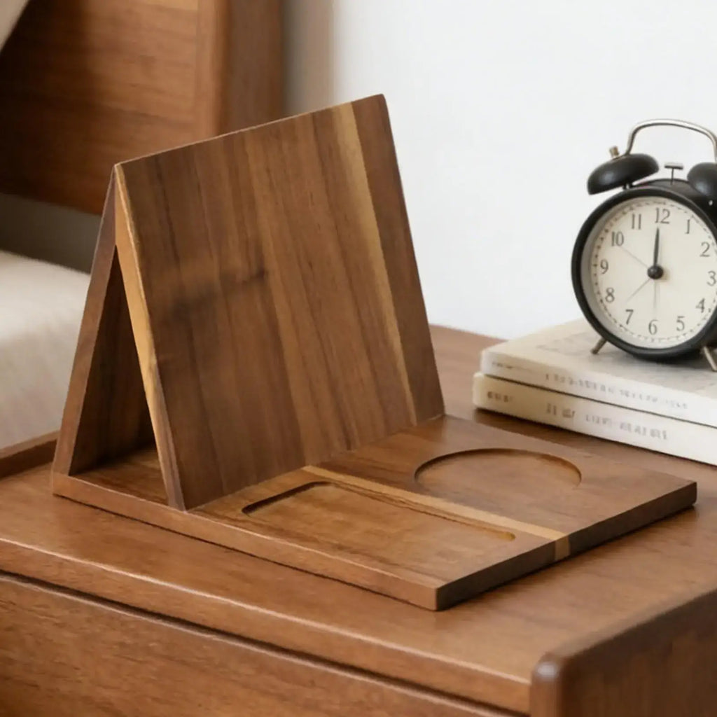 adjustable book holder made of wood