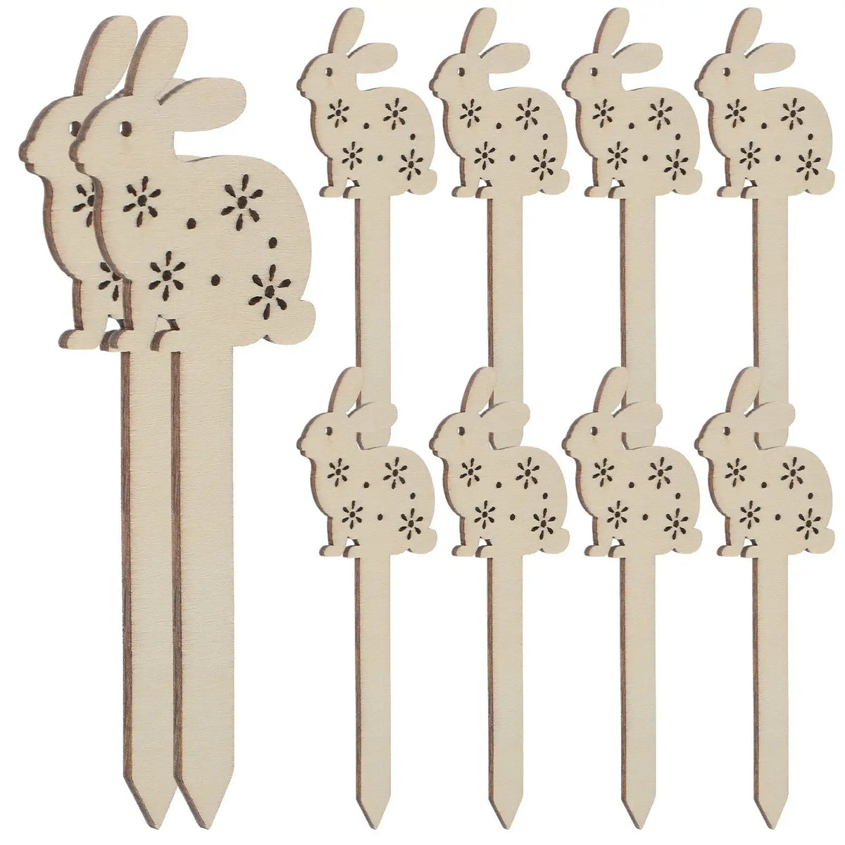 Wooden Rabbit Bookmark