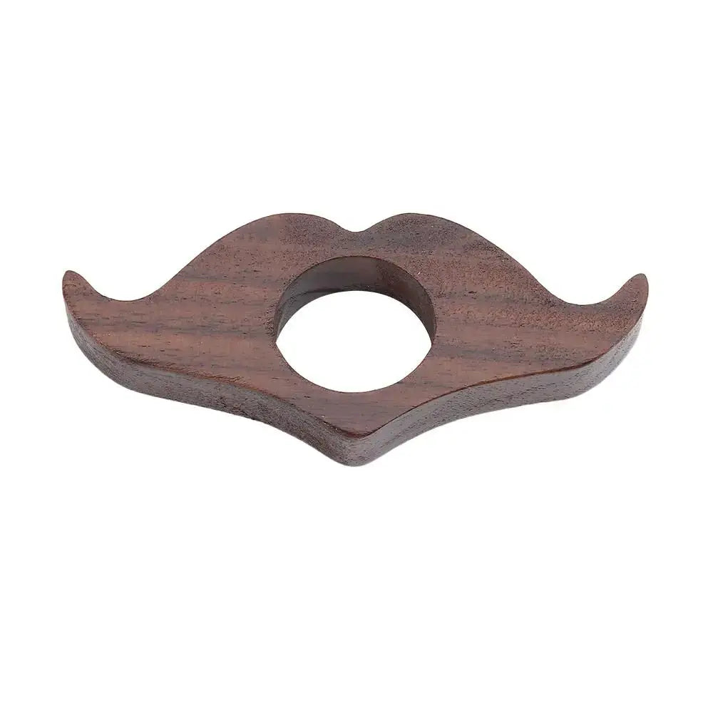Wooden thumb book holder