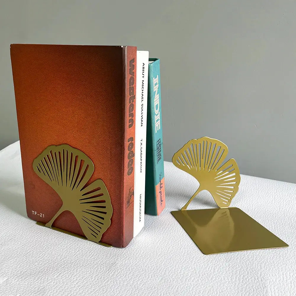 golden bookend for stylish decor