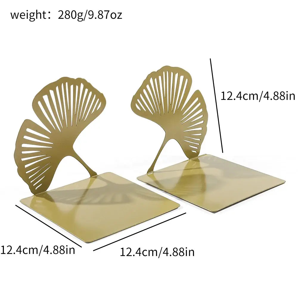 unique metal bookend for home or office
